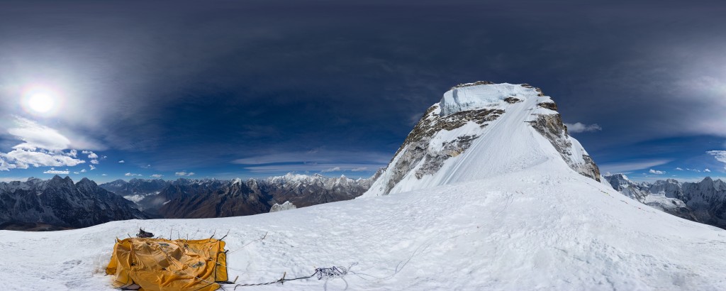 Ama Dablam Camp 3 panorama