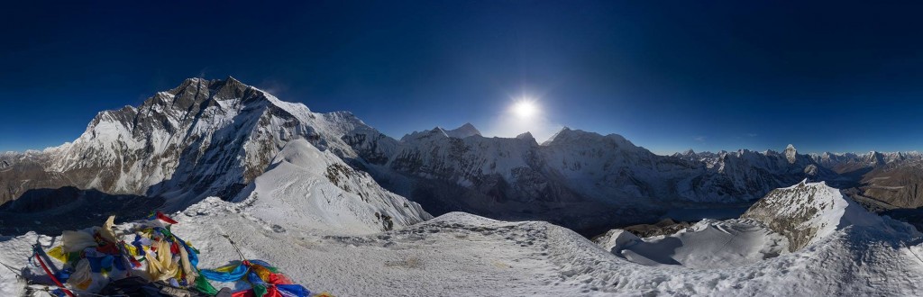 Island Peak summit